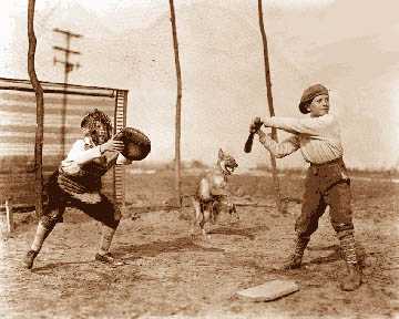 Baseball flourished during the Depression. it was cheap to play, it was fun at any skill level and it required no elaborate playing field or equipment.