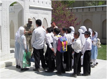 Educational project in Baghe Babur, Kabul, photo by AKTC