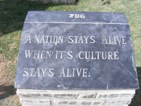 A Nation Stays Alive When Its Culture Stays Alive (AKTC) A Nation Stays Alive When Its Culture Stays Alive (AKTC)