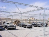 Royal limousine collection outside museum (AKTC) Royal limousine collection outside museum (AKTC)